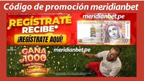 meridianbet codigo de promocion